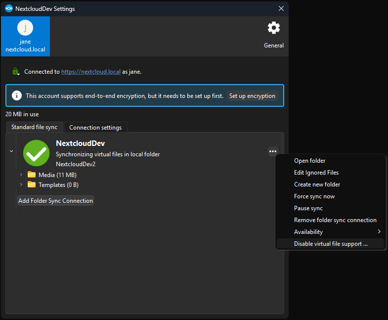 Disable On-Demand Synchronization